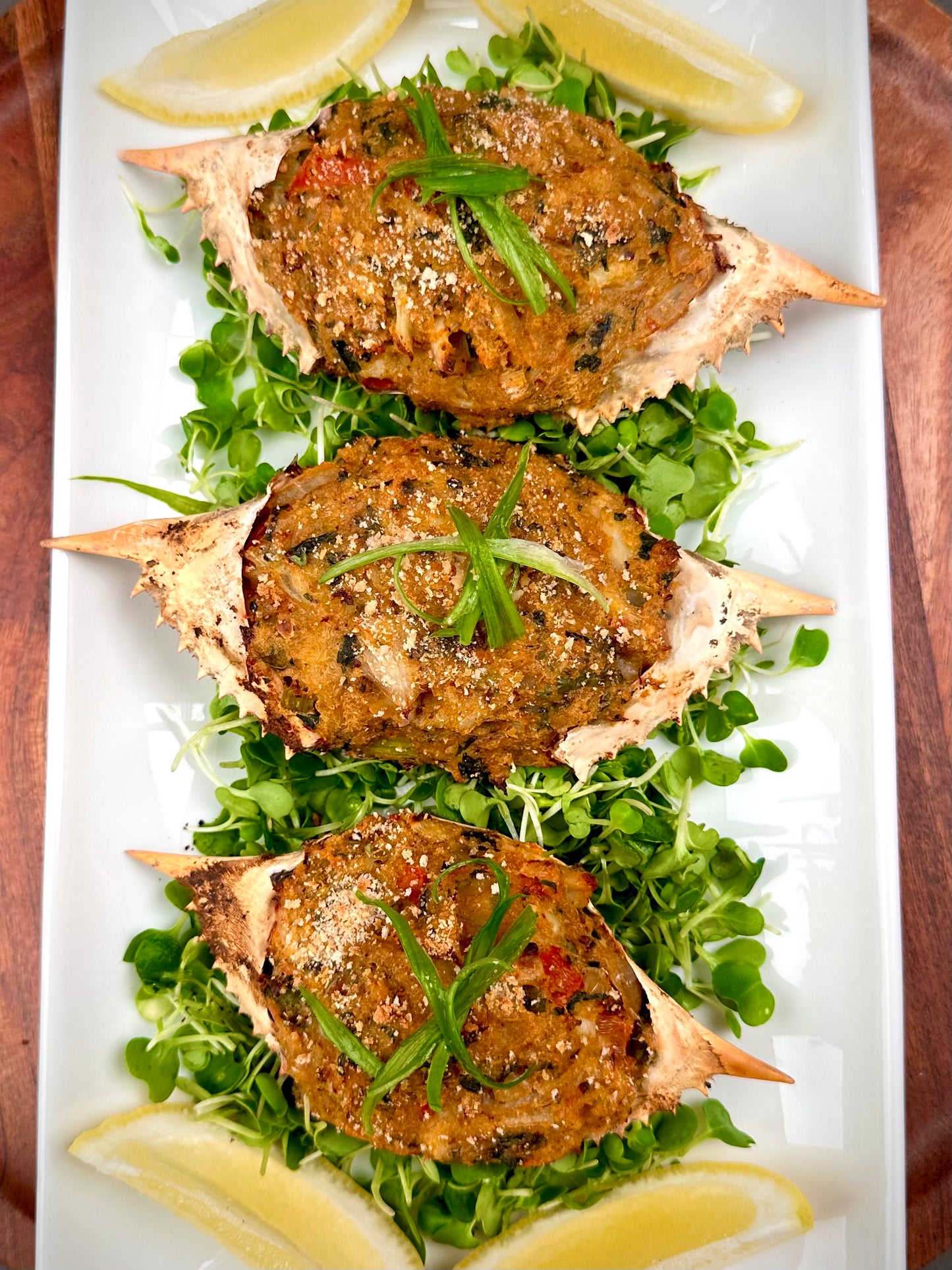 Louisiana Stuffed Crabs