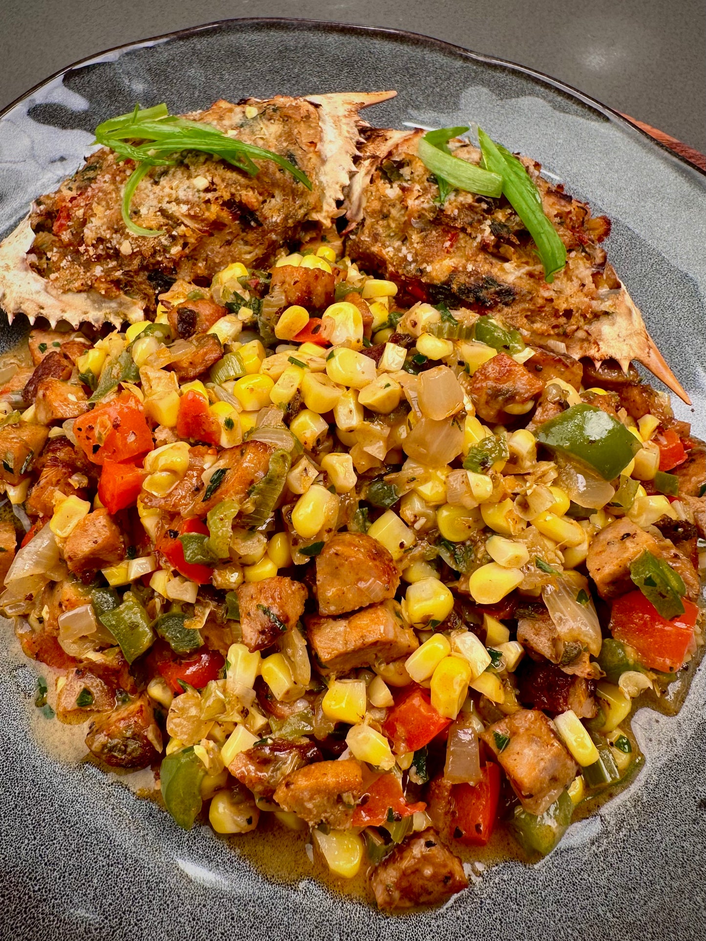 Creole Corn Maque Choux