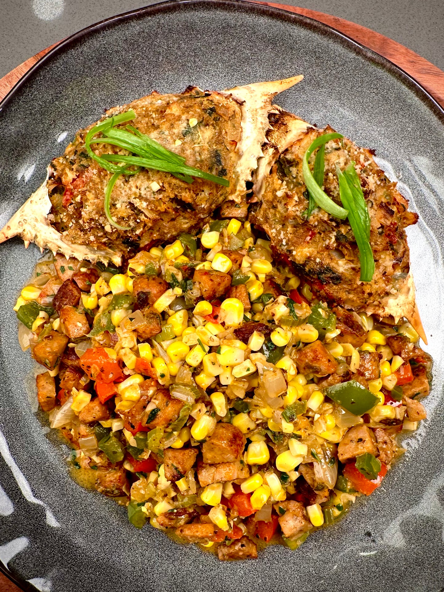 Creole Corn Maque Choux