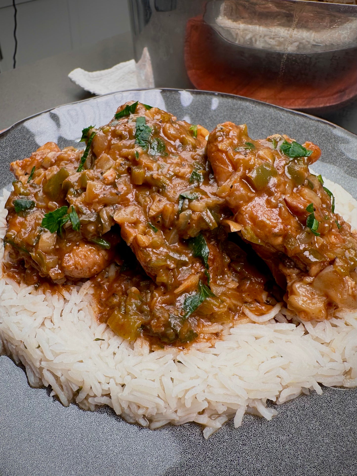 Louisiana Chicken Fricassée