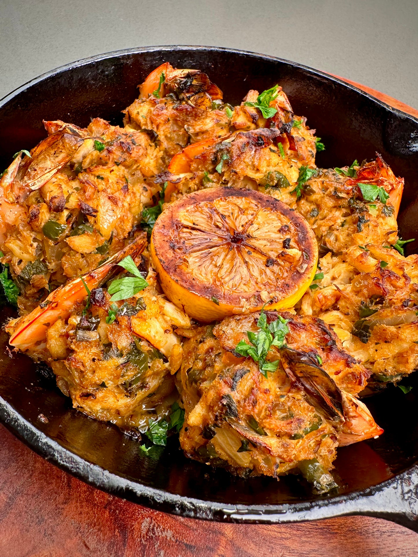 New Orleans Crab Stuffed Shrimp