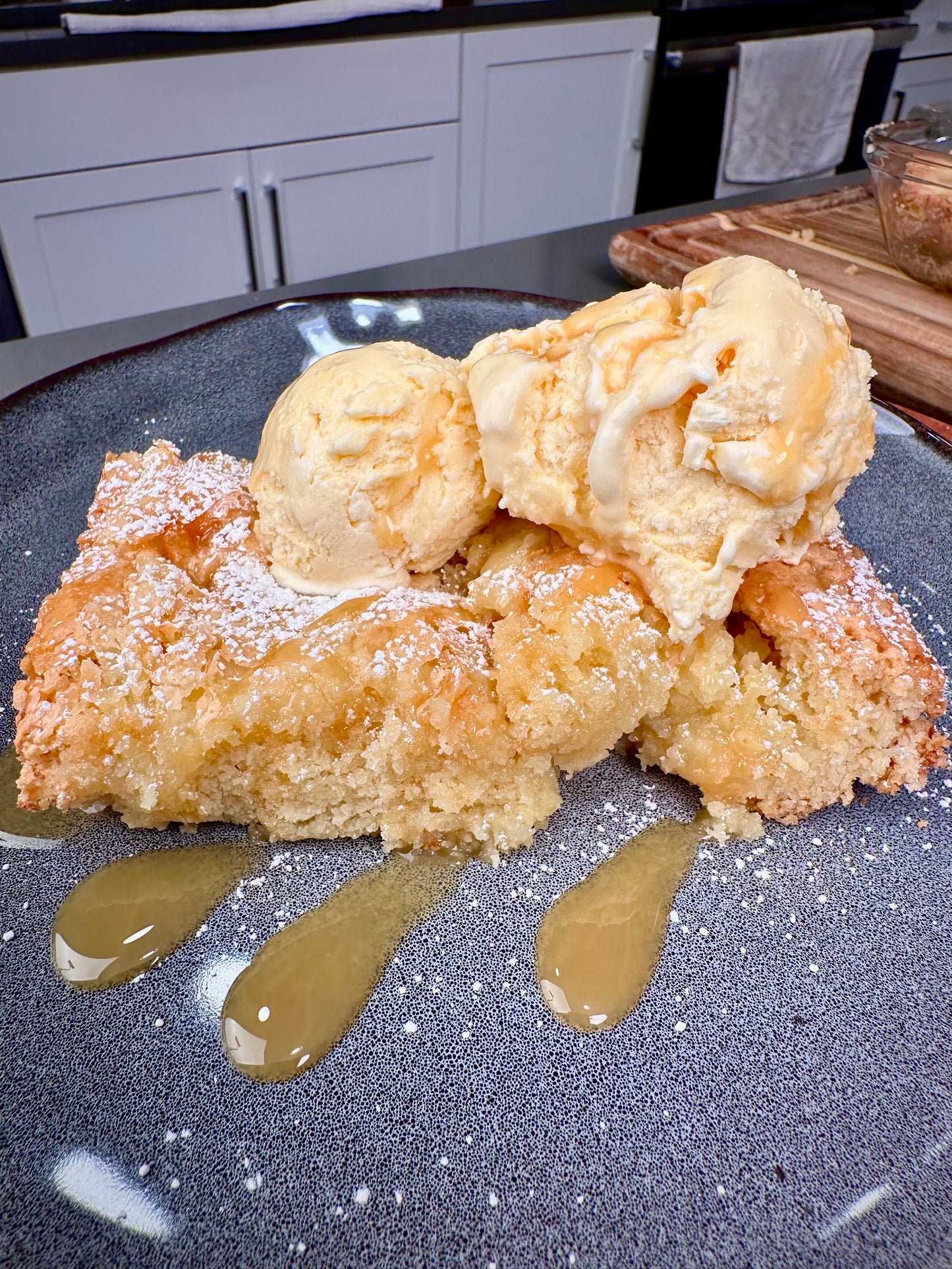 New Orleans Ooey Gooey Cake (No-Box Cake Mix Recipe)