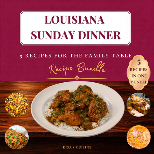 Louisiana Sunday Dinner Recipe Bundle