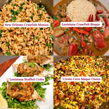 (A) Hardcover Cookbook - Let's Cook Louisiana Creole