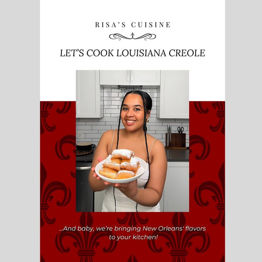 (A) Hardcover Cookbook - Let's Cook Louisiana Creole