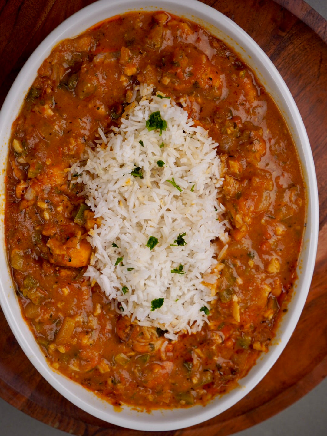 Louisiana Catfish Courtbouillon