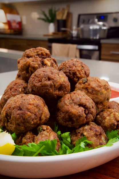 Louisiana Creole Boulettes (Beef) Recipe Card