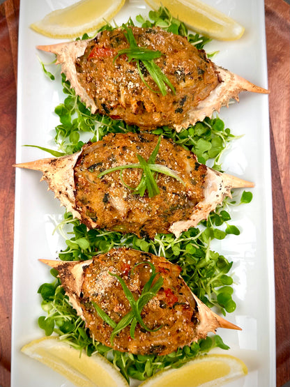 Louisiana Stuffed Crabs