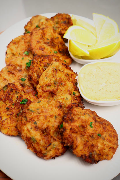 Louisiana Creole Codfish Cakes