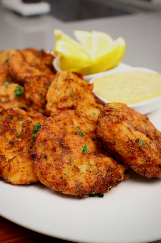Louisiana Creole Codfish Cakes