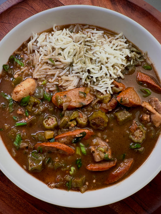 Creole Chicken and Sausage Gumbo