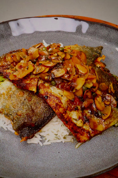New Orleans Trout Amandine