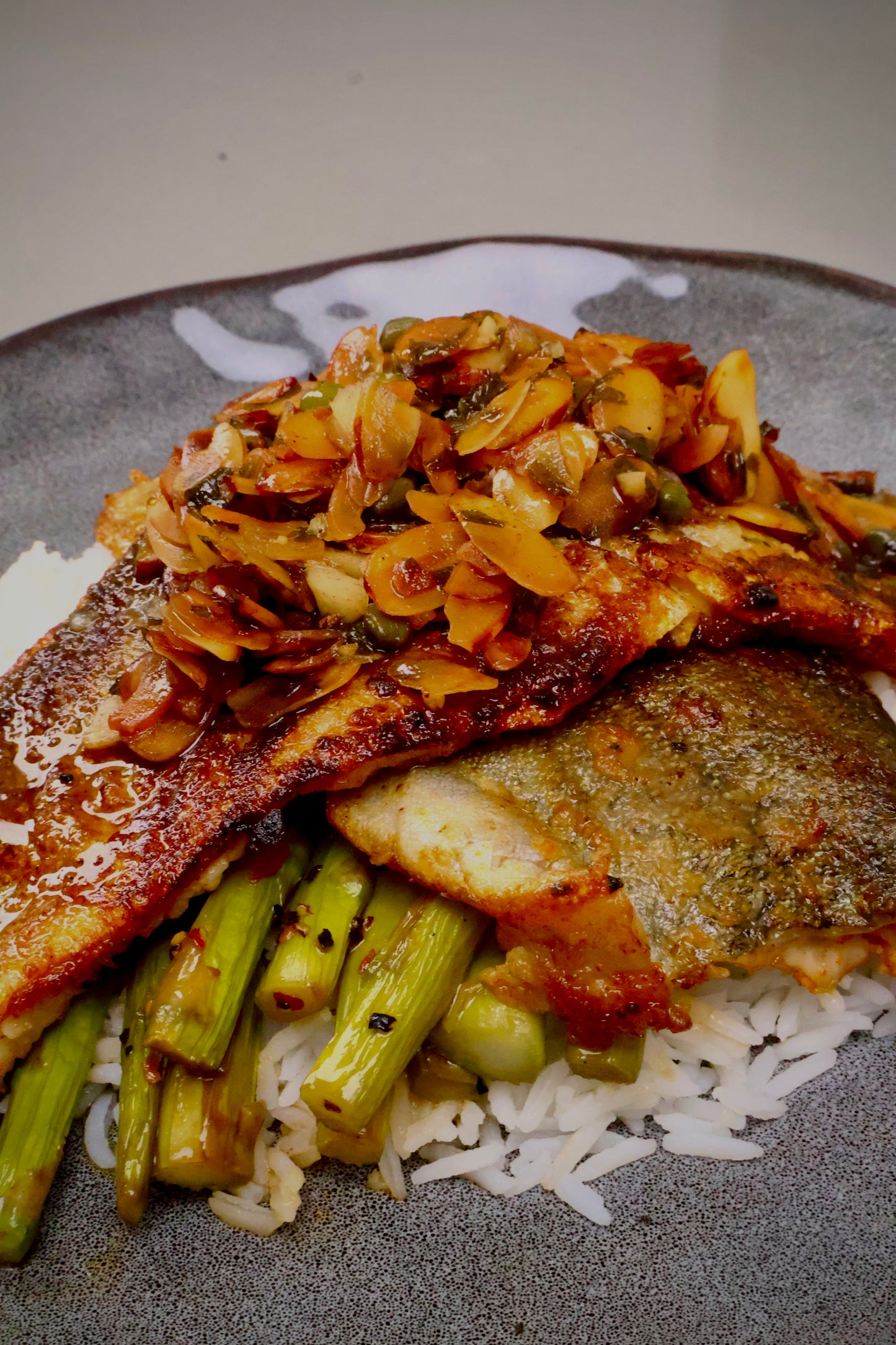 New Orleans Trout Amandine