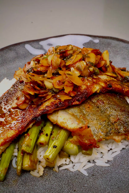 New Orleans Trout Amandine
