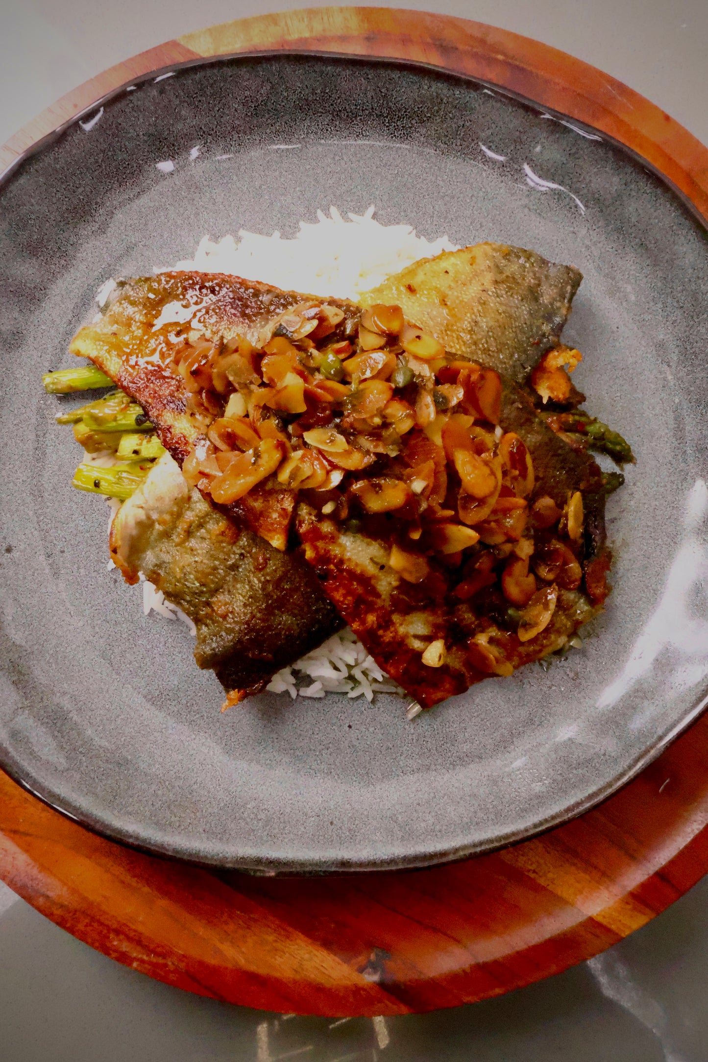 New Orleans Trout Amandine