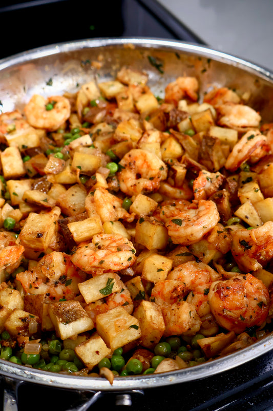 New Orleans Shrimp Clemenceau