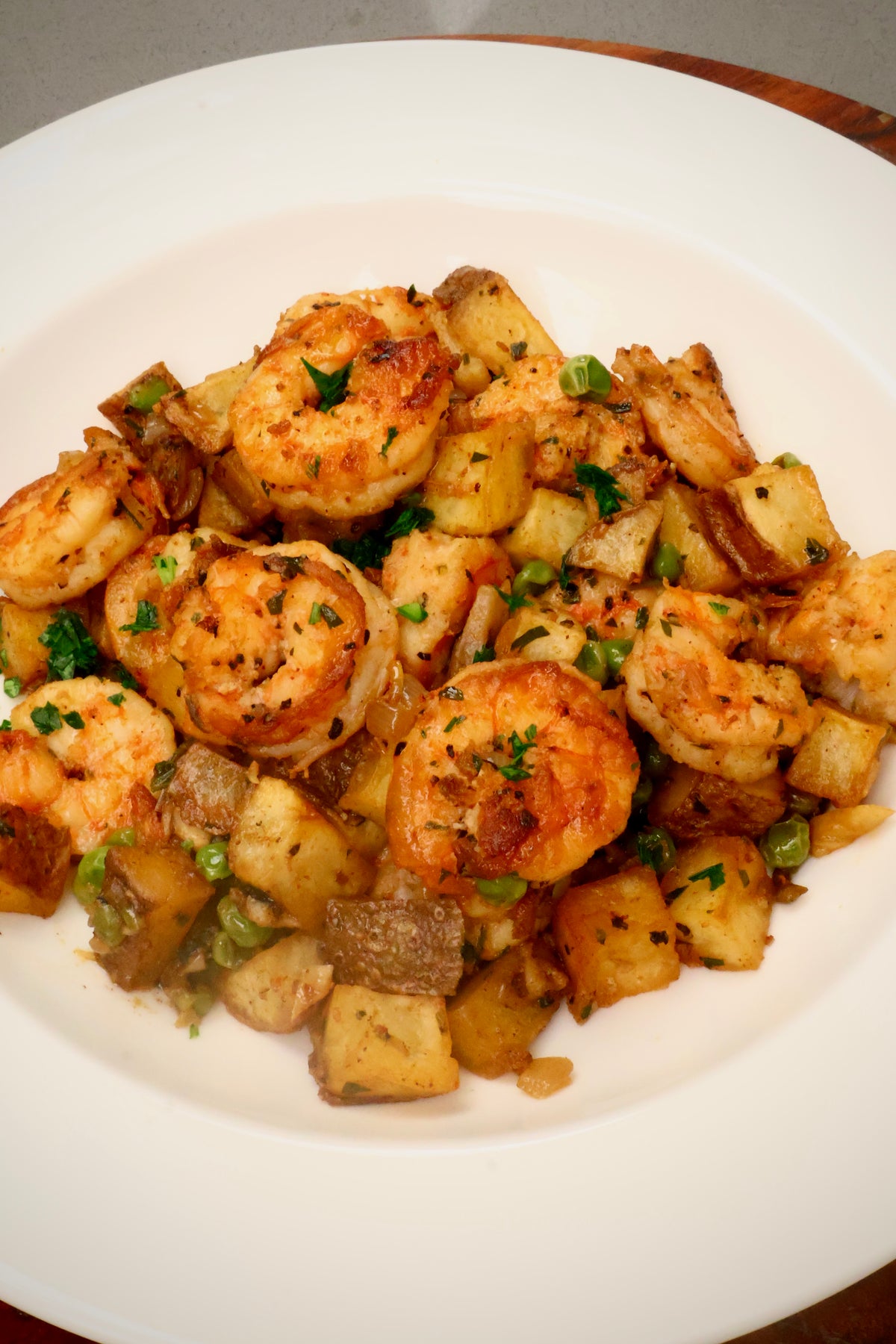 New Orleans Shrimp Clemenceau