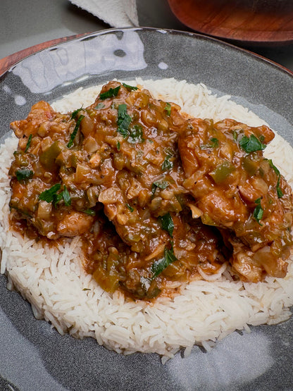Louisiana Chicken Fricassée