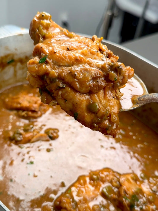Louisiana Chicken Fricassée