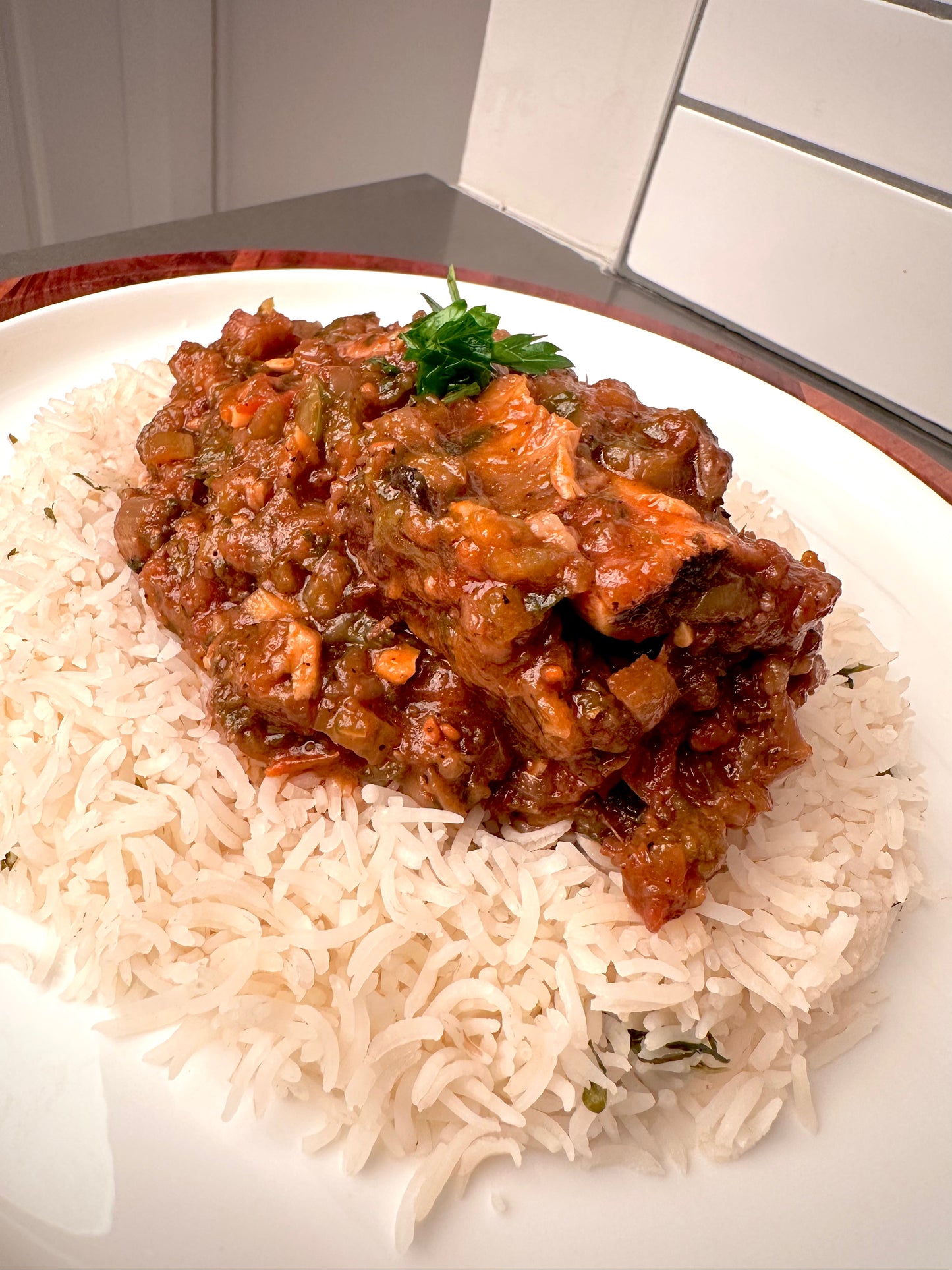 Creole Braised Short Ribs