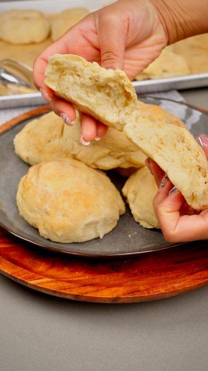 Louisiana Pistolette Bread Rolls