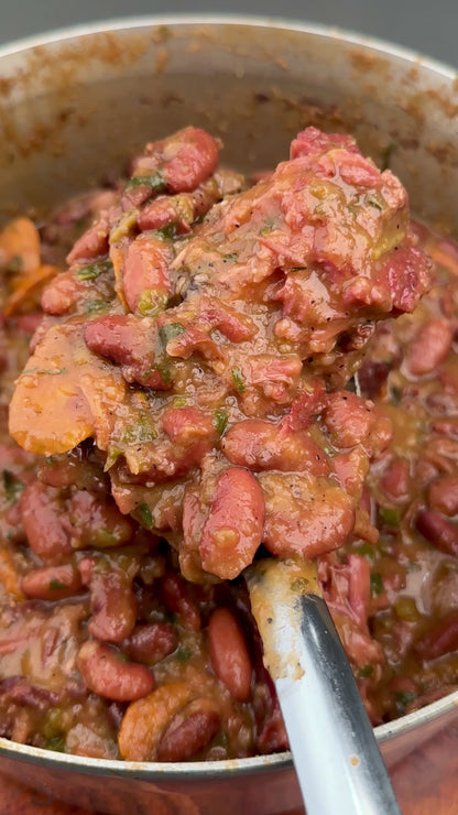 New Orleans Red Beans (Stovetop Recipe)