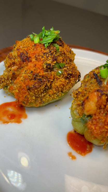 Creole Seafood Stuffed Mirlitons