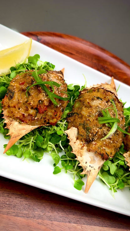 Louisiana Stuffed Crabs